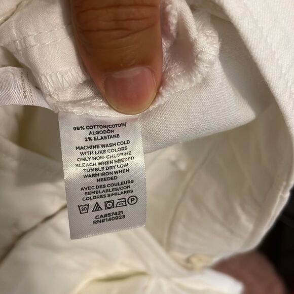 LOFT Plus Tie Waist Straight Crop Pants - Picture 3 of 6